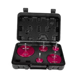 Maxbell 5 Pieces PVC Pipe Reamer Kit Multipurpose Easy to Use Professional Accessory