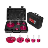 Maxbell 5 Pieces PVC Pipe Reamer Kit Multipurpose Easy to Use Professional Accessory