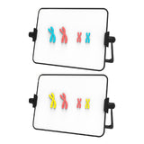 Maxbell Meiosis Chromosome Change Model Kit Science Reusable with Bracket Red and Blue