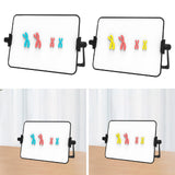 Maxbell Meiosis Chromosome Change Model Kit Science Reusable with Bracket Red and Blue