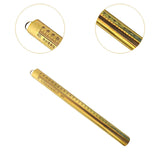 Maxbell Measuring Plumb Bob 30cm Scale for Oil Tank Gauging Tape Sturdy Professional