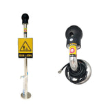 Maxbell Human Body Static Eliminate Sound and Light Alarm Accessories for Workshop