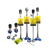Maxbell Human Body Static Eliminate Sound and Light Alarm Accessories for Workshop
