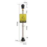 Maxbell Human Body Static Eliminate Tool Voice Alarm for Gas Station Thermal Power Plant