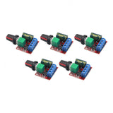 Maxbell 5Pcs PWM DC Motor Speed Controller DC 5-35V Professional Governor Controller