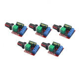 Maxbell 5Pcs PWM DC Motor Speed Controller DC 5-35V Professional Governor Controller