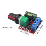 Maxbell 5Pcs PWM DC Motor Speed Controller DC 5-35V Professional Governor Controller