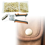 Maxbell Grommet Tool Kit Cloths Shoelaces Marine Canvas Leather Canvas Eyelet Pliers