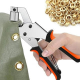 Maxbell Grommet Tool Kit Cloths Shoelaces Marine Canvas Leather Canvas Eyelet Pliers