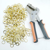 Maxbell Grommet Tool Kit Cloths Shoelaces Marine Canvas Leather Canvas Eyelet Pliers