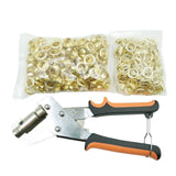 Maxbell Grommet Tool Kit Cloths Shoelaces Marine Canvas Leather Canvas Eyelet Pliers