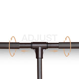 Maxbell Pull Down Closet Rod Easy to Install Adjustable Lift Wardrobe Rail