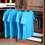 Maxbell Pull Down Closet Rod Easy to Install Adjustable Lift Wardrobe Rail