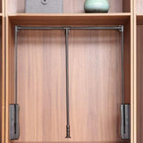 Maxbell Pull Down Closet Rod Easy to Install Adjustable Lift Wardrobe Rail
