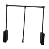 Maxbell Pull Down Closet Rod Easy to Install Adjustable Lift Wardrobe Rail