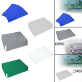Maxbell 10Pcs Sticky Mat for Cleanroom Portable Walk Off Mat for Hotels Home Rentals blue