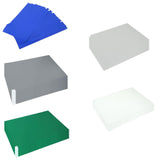 Maxbell 10Pcs Sticky Mat for Cleanroom Portable Walk Off Mat for Hotels Home Rentals blue