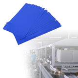Maxbell 10Pcs Sticky Mat for Cleanroom Portable Walk Off Mat for Hotels Home Rentals blue