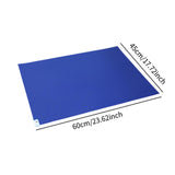 Maxbell 10Pcs Sticky Mat for Cleanroom Portable Walk Off Mat for Hotels Home Rentals blue
