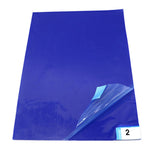 Maxbell 10Pcs Sticky Mat for Cleanroom Portable Walk Off Mat for Hotels Home Rentals blue