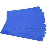 Maxbell 10Pcs Sticky Mat for Cleanroom Portable Walk Off Mat for Hotels Home Rentals blue