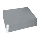 Maxbell 10Pcs Sticky Mat for Cleanroom Portable Walk Off Mat for Hotels Home Rentals gray