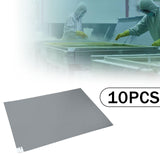 Maxbell 10Pcs Sticky Mat for Cleanroom Portable Walk Off Mat for Hotels Home Rentals gray