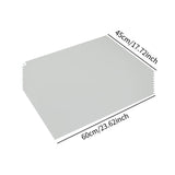 Maxbell 10Pcs Sticky Mat for Cleanroom Portable Walk Off Mat for Hotels Home Rentals clear