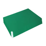 Maxbell 10Pcs Sticky Mat for Cleanroom Portable Walk Off Mat for Hotels Home Rentals green