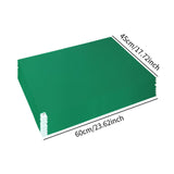 Maxbell 10Pcs Sticky Mat for Cleanroom Portable Walk Off Mat for Hotels Home Rentals green