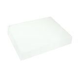 Maxbell 10Pcs Sticky Mat for Cleanroom Portable Walk Off Mat for Hotels Home Rentals white