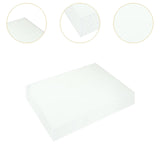Maxbell 10Pcs Sticky Mat for Cleanroom Portable Walk Off Mat for Hotels Home Rentals white