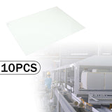 Maxbell 10Pcs Sticky Mat for Cleanroom Portable Walk Off Mat for Hotels Home Rentals white