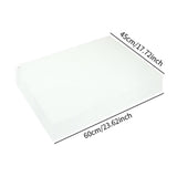Maxbell 10Pcs Sticky Mat for Cleanroom Portable Walk Off Mat for Hotels Home Rentals white