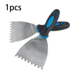 Maxbell Notch Trowel Tiling Tools Tiling Trowel for Decals Concrete Plaster Scraping