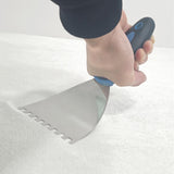 Maxbell Notch Trowel Tiling Tools Tiling Trowel for Decals Concrete Plaster Scraping
