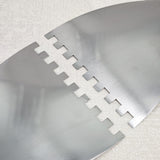 Maxbell Notch Trowel Tiling Tools Tiling Trowel for Decals Concrete Plaster Scraping