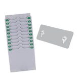 Maxbell Time Card Holder Attendance Payroll Employee Assignment in Out for Warehouse 20 Slots