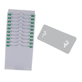 Maxbell Time Card Holder Attendance Payroll Employee Assignment in Out for Warehouse 20 Slots