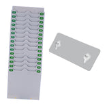 Maxbell Time Card Holder Attendance Payroll Employee Assignment in Out for Warehouse 30 Slots