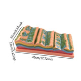 Maxbell Geological Folding Model 3D Educational Instrument for School Students Class