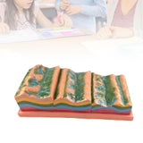 Maxbell Geological Folding Model 3D Educational Instrument for School Students Class