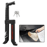 Maxbell Brake Pedal Lock for 5-15mm Brake Pedal Stem Security Protection with Keys