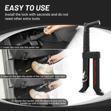 Maxbell Brake Pedal Lock for 5-15mm Brake Pedal Stem Security Protection with Keys