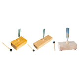 Maxbell Tuning Fork Metal Wood Speaker with Resonance Box for Primary School 512HZ Tuning Fork