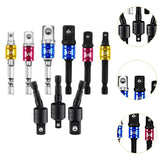 Maxbell 9Pcs Impact Grade Socket Adapter Extension Set Steel for Industry Tools Gift