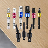 Maxbell 9Pcs Impact Grade Socket Adapter Extension Set Steel for Industry Tools Gift