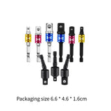 Maxbell 9Pcs Impact Grade Socket Adapter Extension Set Steel for Industry Tools Gift