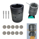 Maxbell Electrode Sharpener Grinder Portable with Grinding Wheels Wire Grinding Head
