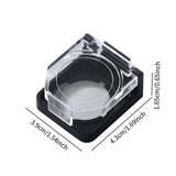 Maxbell Push Button Cover Guard Multifunctional Waterproof Emergency Stop Button Cap With Spring